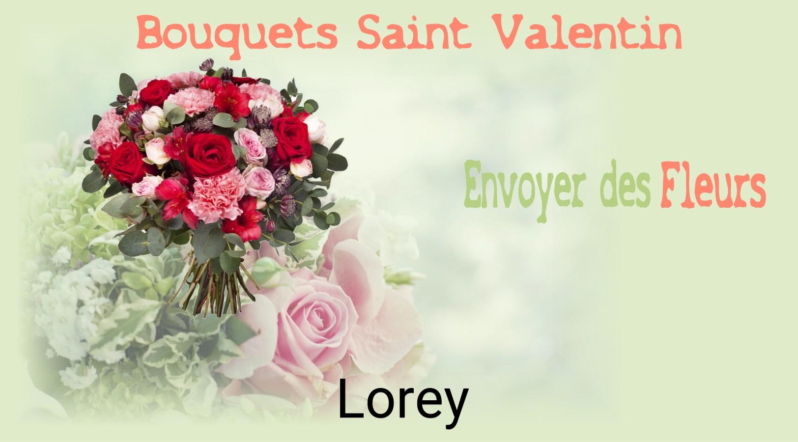 Roses de Saint-Valentin livrées à Lorey
